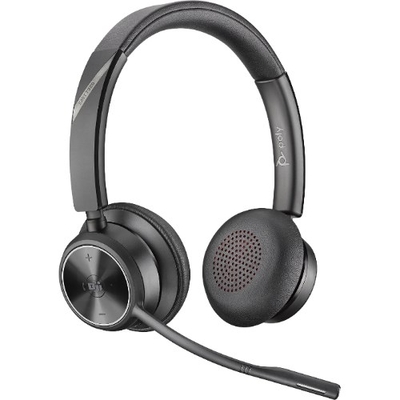 Poly MS Savi Office 7320 Stereo DECT Wireless Headset | DeskPhone + PC | USB-A & USB-C