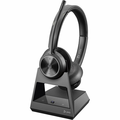 Poly MS Savi 7320 Stereo DECT Wireless Headset | PC Only | D400 USB-A Dongle