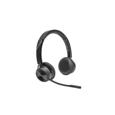 Poly MS Savi 7420 Office Stereo DECT Wireless Headset | DeskPhone + PC | USB-A & USB-C