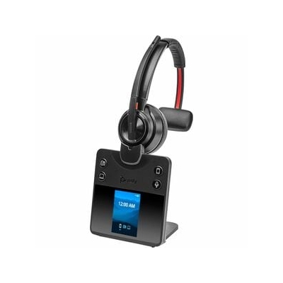 Poly UC Savi 8410 Office Mono DECT Wireless Headset | PC + DeskPhone + Mobile | USB-A