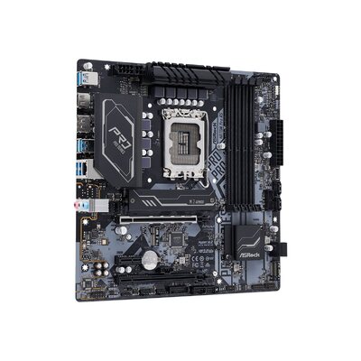 ASRock H670M Pro RS - Motherboard - micro ATX - LGA1700 Socket - H670 Chipset