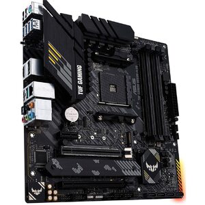 Asus AMD B550 (Ryzen AM4) micro ATX Gaming Motherboard with PCIe 4.0, dual M.2, 10 DrMOS power stages, 2.5 Gb Ethernet, HDMI, DisplayPort