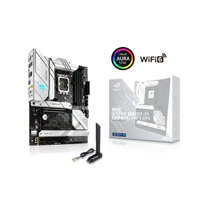 ASUS INTEL B660 (LGA 1700) ATX Gaming motherboard, WIFI, DDR4