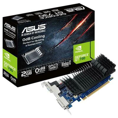 ASUS NVIDIA GeForce GT 730 2GB GDDR5 low profile graphics card 
