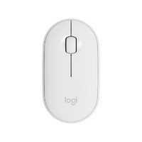 Logitech Pebble M350 Wireless Optical Mouse - Off-White