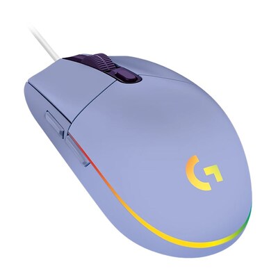 Logitech G203 LIGHTSYNC Gaming Mouse - Lilac