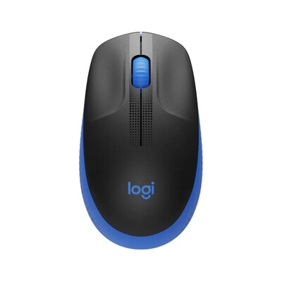 LOGITECH 910-005913 M190 Wireless Mouse PLUG And PLAY 2.4GHZ NANO RECEIVER - Blue