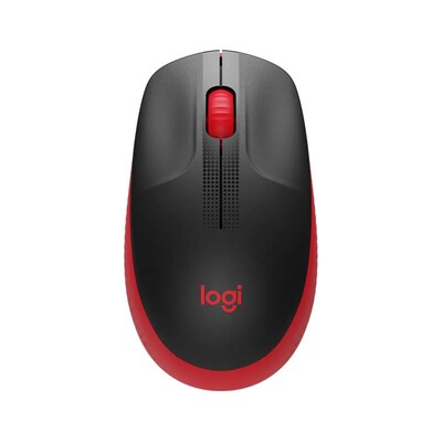 LOGITECH 910-005913 M190 Wireless Mouse PLUG And PLAY 2.4GHZ NANO RECEIVER - Red