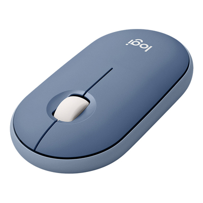 Logitech Pebble M350 Wireless Optical Mouse - Blueberry