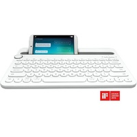 Logitech K480 Multi-Device Bluetooth Keyboard - White 920-006381