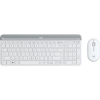 Logitech MK470 Slim Wireless Keyboard and Mouse Combo - Off-White