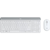 Logitech MK470 Slim Wireless Keyboard and Mouse Combo - Off-White