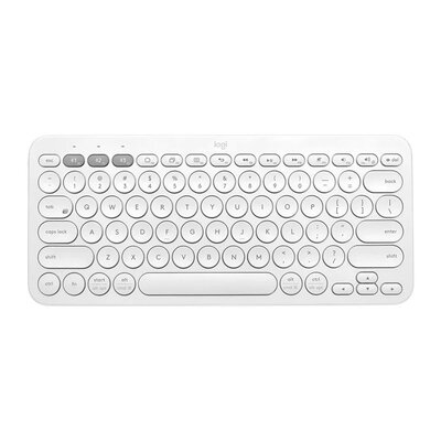 LOGITECH K380 Multi-Device Wireless Bluetooth Keyboard - White