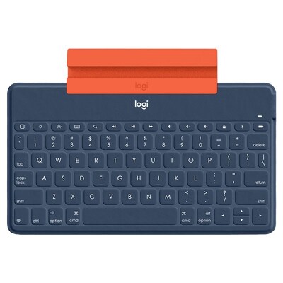 Logitech Keys-to-Go Portable Wireless Keyboard for Apple Devices - Classic Blue