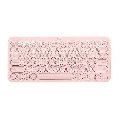 LOGITECH K380 Multi-Device Bluetooth Keyboard For Mac - Rose