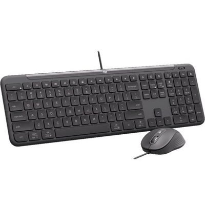 Logitech Signature Slim Wired Combo MK620 for Business - Graphite