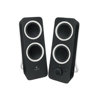 Logitech Z200 Multimedia 2.0 Speakers, Black - 980-000850