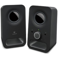 Logitech Z150 Multimedia 2.0 Speakers, Black - 980-000862