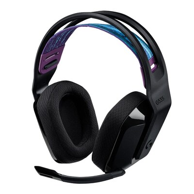 Logitech G535 LIGHTSPEED Wireless RGB Gaming Headset - Black