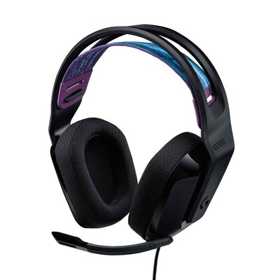 LOGITECH G335 Wired Gaming Headset - Black