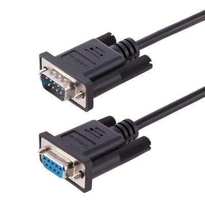 STARTECH RS232 Serial Null Modem Cable - 3m Seria - 9FMNM-3M-RS232-CABLE