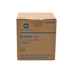 KONICA MINOLTA BIZHUB C25 TNP27 YELLOW TONER - 6K