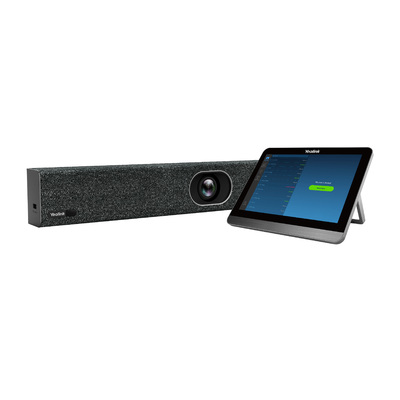 Yealink A20 Collaboration Bar for Zoom, includes VCR20 remote control and CTP18 Touch Panel