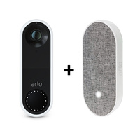 Arlo Video Doorbell +Arlo Smart Chime Speaker