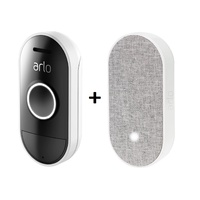 Arlo Audio Doorbell + Smart Chime Speaker ( Bundle Pack )