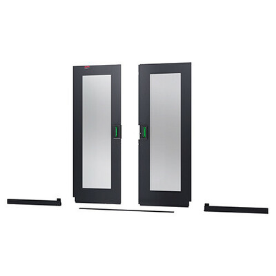 APC Door Panel - Black - 129 mm Height - 2019 mm Width - 2911 mm Depth - ACDC2400