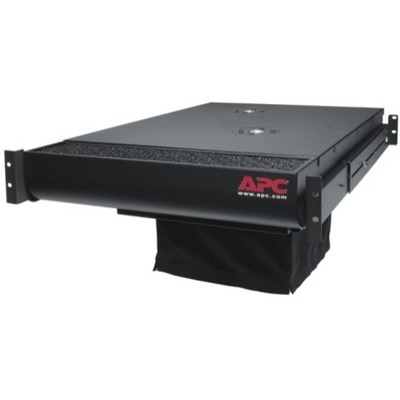 APC ACF002 Airflow Cooling System - Black - 198.22 L/s - Rack-mountable 2U - 230 V AC - 1 A - 230 W - ACF002