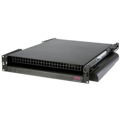 APC ACF202BLK Airflow Cooling System - Black - 122.71 L/s - Rack-mountable 2U - 230 V AC - ACF202BLK