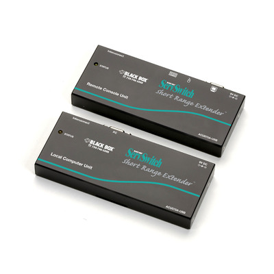 BLACKBOX KVM Extender, Short Range-75ft, VGA, USB, CATx (ACU075A-USB)