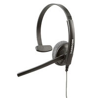 ADDCOM ADD40 Mono NC Economical and Robust Monaural Headset - Yealink QD Cable included