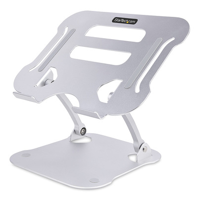 StarTech Aluminium Adjustable Laptop Stand for Desk - Silver