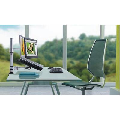 Atdec AF-AT-P with notebook tray - AF-AT-P + VF-AT-NK