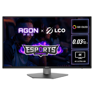 AOC AG326UD AGON 31.5inch 165Hz 4K UHD QD-OLED Gaming Monitor