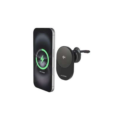 ALOGIC ALCWC-BK Clip Qi2 Wireless Car Charger