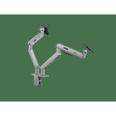 AOC AM420S DUAL MONITOR DESK ARM  - SILVER