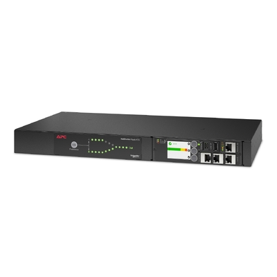 APC (AP4421A) Netshelter Rack Automatic Transfer Switch, 1U, 10A