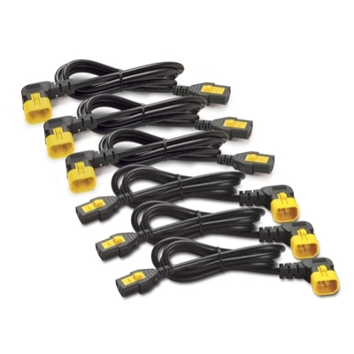 APC Jumper Cord - 1.20 m - For PDU - IEC 60320 C13 / IEC 60320 C14 - 110 V AC, 220 V AC10 A - Black - 6 Pcs - AP8704R-WW