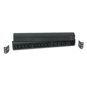 APC Rack PDU,Basic, 1U, 16A,208&230V, (10)C13 & (2)C19