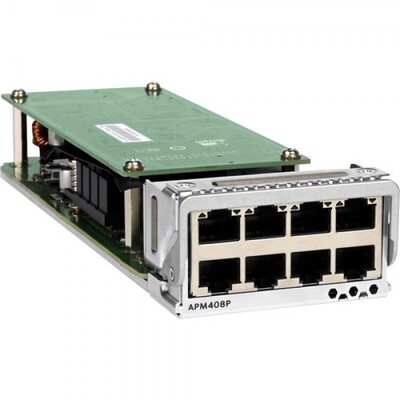 Netgear APM408P-10000S 8 x 100M/1G/2.5G/5G/10GBASE-T PoE+ Port Card For M4300-96X