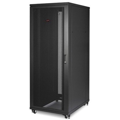 APC NetShelter SV 42U Rack Cabinet - 482.60 mm Rack Width - Black - AR2580