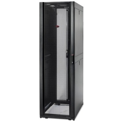 APC NetShelter SX 48U Floor Standing Rack Cabinet for Server, Storage - Black  - AR3107