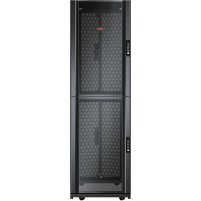APC Schneider Electric NetShelter SX 42U Floor Standing Rack Cabinet - Black - AR3200