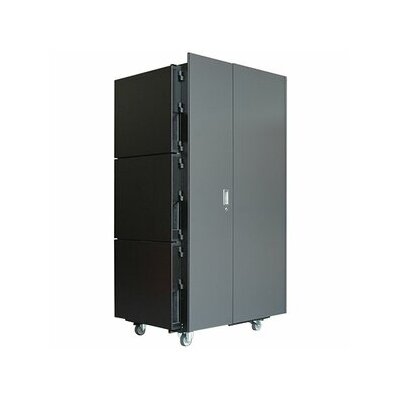 APC NetShelter CX 38U Rack Cabinet - 482.60 mm Rack Width - Grey - AR4038IA