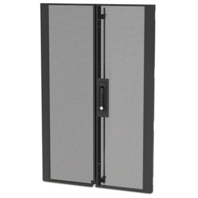 APC AR7103 Door Panel - Black - 952.5 mm Height - 599.9 mm Width - 46 mm Depth - AR7103