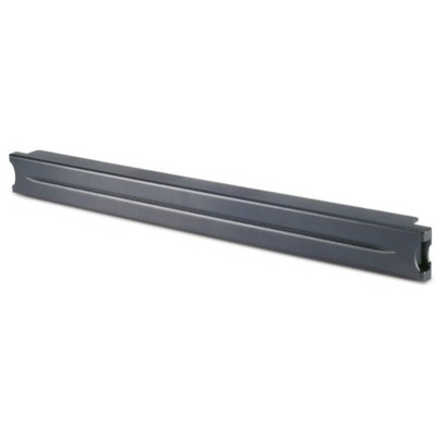 APC AR8136BLK200 Blanking Panel - Black - 1U Rack Height - 1 Pack - 44 mm Height - 483 mm Width - 3 mm Depth - AR8136BLK200