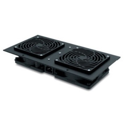 APC AR8207BLK Cooling Fan - 2 x Fan(s) - 6229.7 L/min Maximum Airflow - AR8207BLK